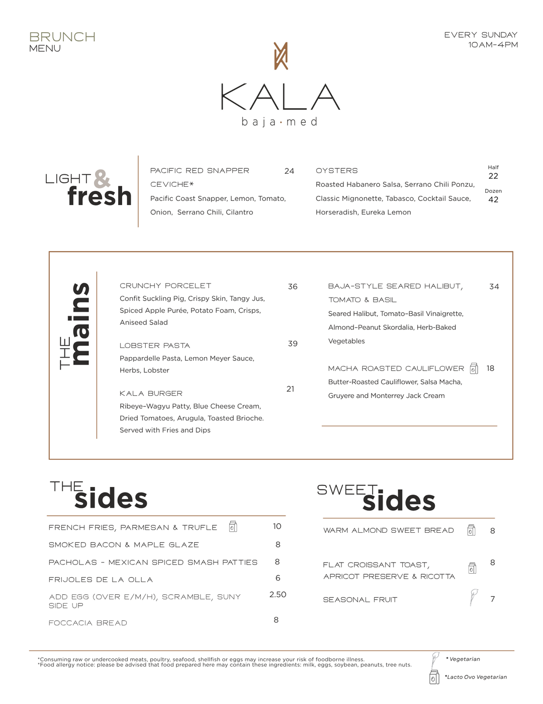 KALA Brunch KALA Brunch